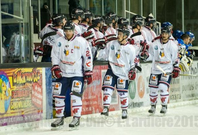 Photo hockey match Villard-de-Lans - Grenoble  le 13/10/2015