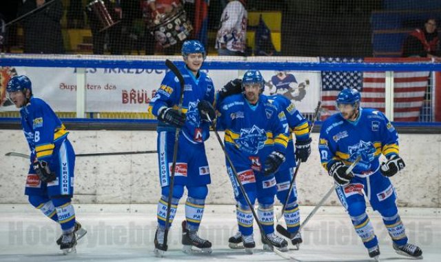 Photo hockey match Villard-de-Lans - Grenoble  le 13/10/2015