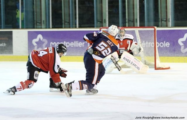 Photo hockey match Montpellier  - Bordeaux le 13/10/2015