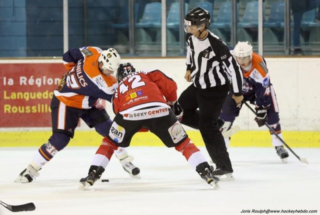 Photo hockey match Montpellier  - Bordeaux le 13/10/2015