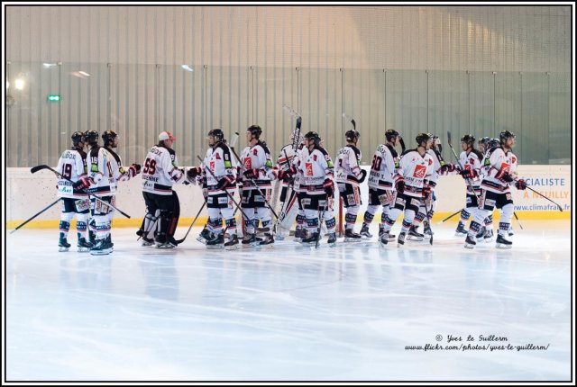 Photo hockey match Paris (FV) - Amiens  le 14/10/2015