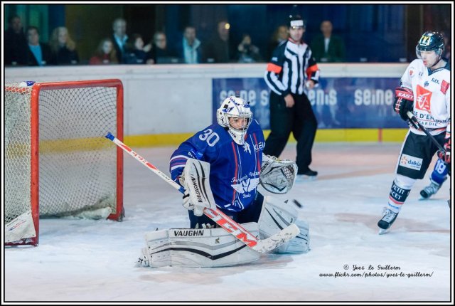 Photo hockey match Paris (FV) - Amiens  le 14/10/2015