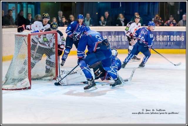 Photo hockey match Paris (FV) - Amiens  le 14/10/2015