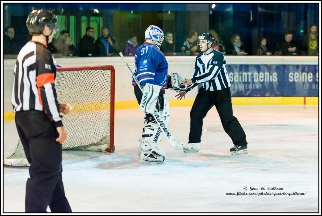 Photo hockey match Paris (FV) - Amiens  le 14/10/2015