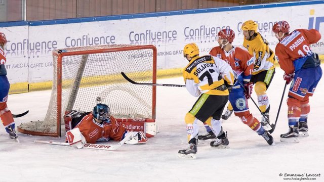 Photo hockey match Lyon - Strasbourg  le 17/10/2015
