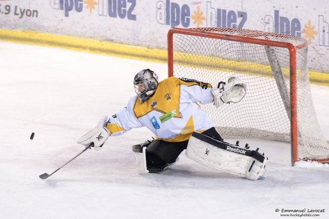 Photo hockey match Lyon - Strasbourg  le 17/10/2015