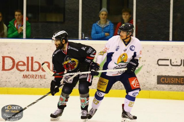 Photo hockey match Morzine-Avoriaz - Chamonix  le 17/10/2015