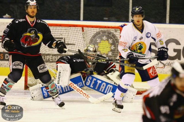 Photo hockey match Morzine-Avoriaz - Chamonix  le 17/10/2015
