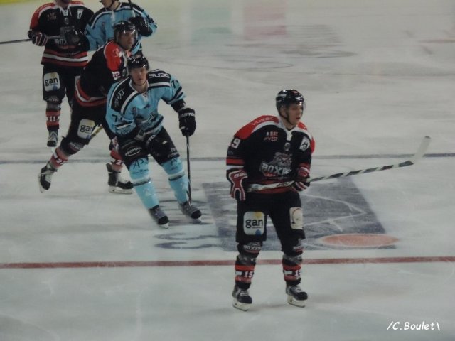 Photo hockey match Bordeaux - Brest  le 17/10/2015