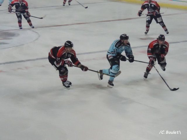 Photo hockey match Bordeaux - Brest  le 17/10/2015