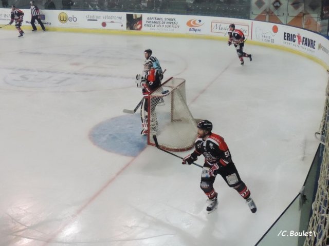 Photo hockey match Bordeaux - Brest  le 17/10/2015