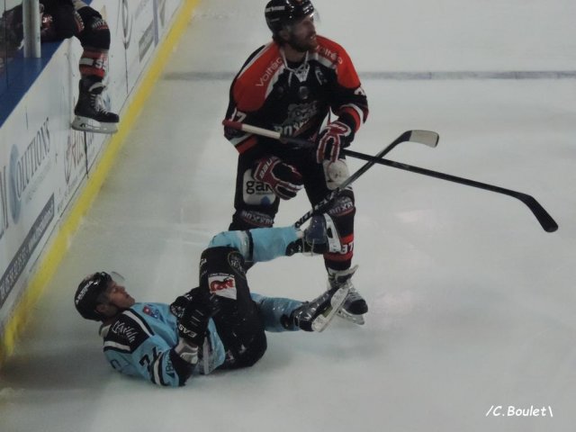 Photo hockey match Bordeaux - Brest  le 17/10/2015