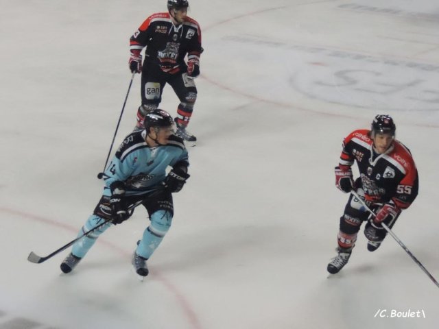 Photo hockey match Bordeaux - Brest  le 17/10/2015