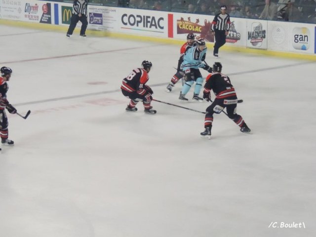 Photo hockey match Bordeaux - Brest  le 17/10/2015