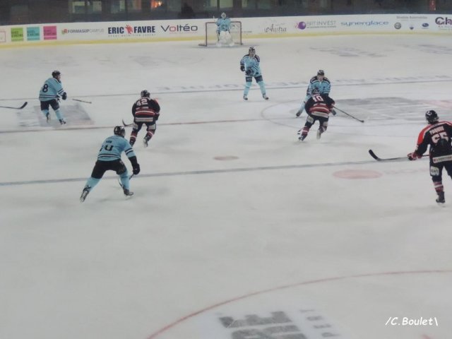 Photo hockey match Bordeaux - Brest  le 17/10/2015