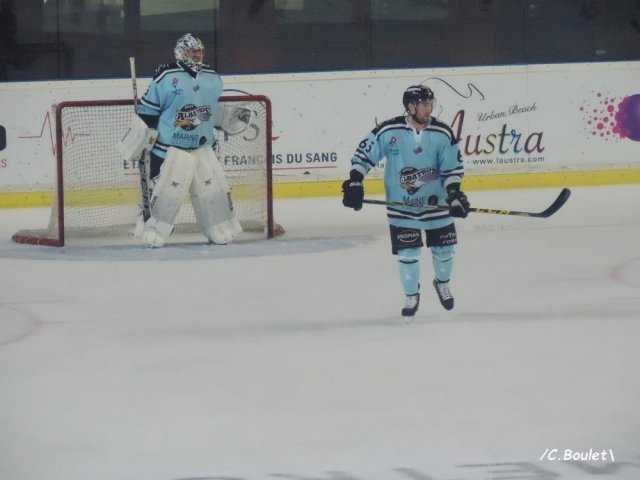 Photo hockey match Bordeaux - Brest  le 17/10/2015