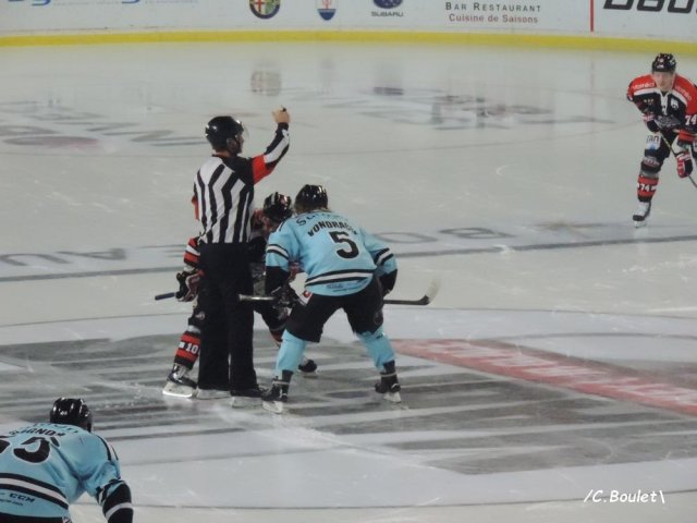 Photo hockey match Bordeaux - Brest  le 17/10/2015