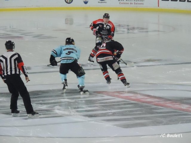 Photo hockey match Bordeaux - Brest  le 17/10/2015
