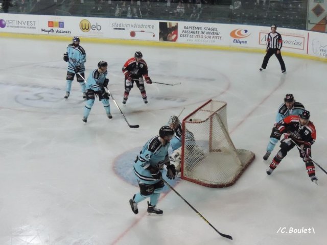 Photo hockey match Bordeaux - Brest  le 17/10/2015
