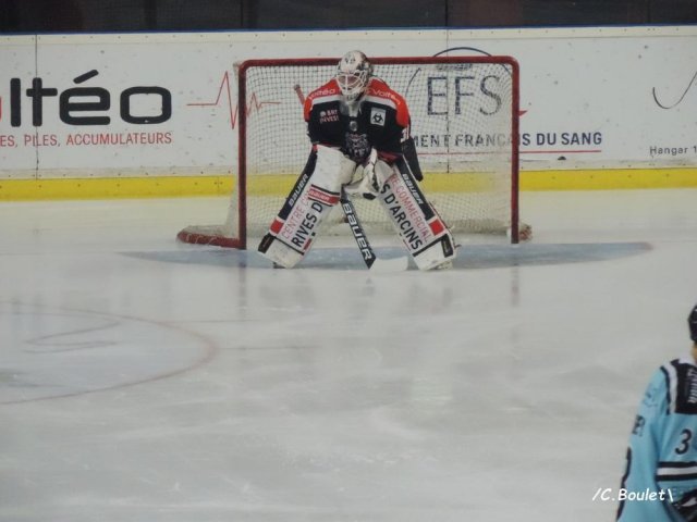 Photo hockey match Bordeaux - Brest  le 17/10/2015
