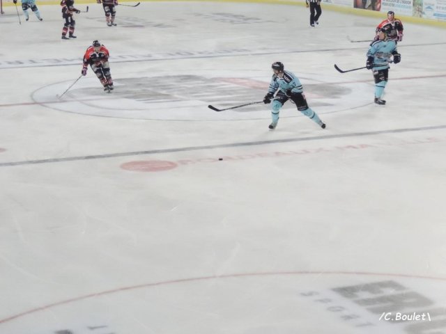 Photo hockey match Bordeaux - Brest  le 17/10/2015