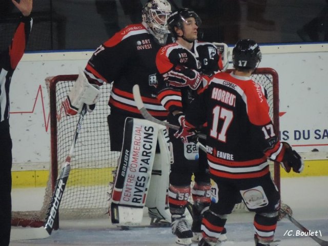 Photo hockey match Bordeaux - Brest  le 17/10/2015
