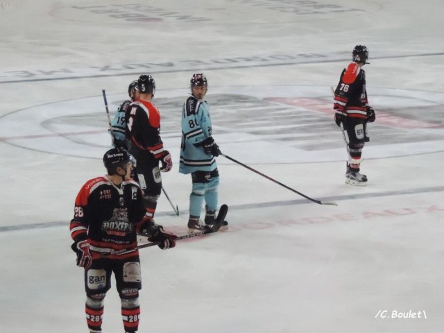 Photo hockey match Bordeaux - Brest  le 17/10/2015