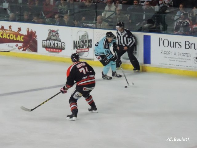 Photo hockey match Bordeaux - Brest  le 17/10/2015