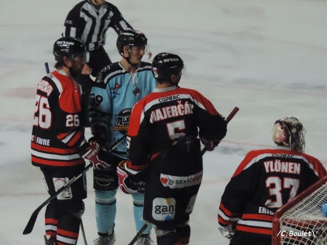 Photo hockey match Bordeaux - Brest  le 17/10/2015