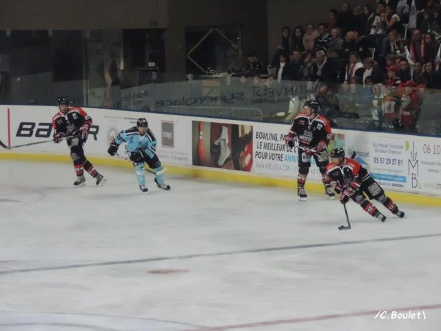 Photo hockey match Bordeaux - Brest  le 17/10/2015