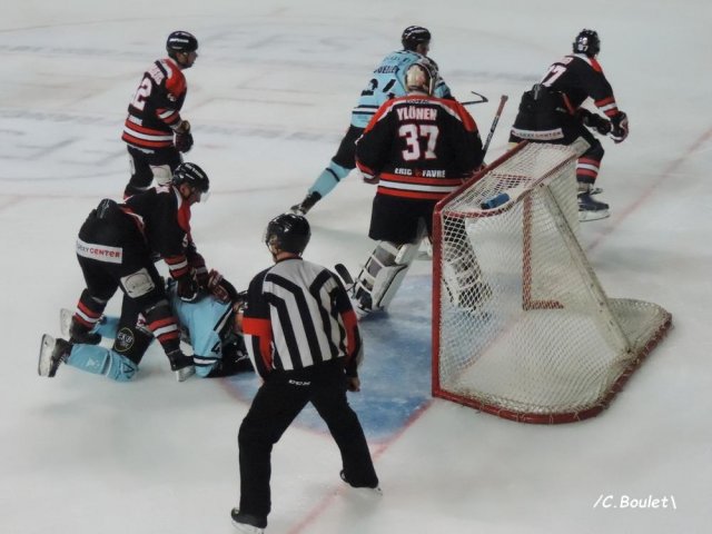 Photo hockey match Bordeaux - Brest  le 17/10/2015