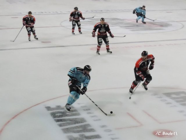 Photo hockey match Bordeaux - Brest  le 17/10/2015
