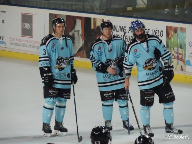 Photo hockey match Bordeaux - Brest  le 17/10/2015