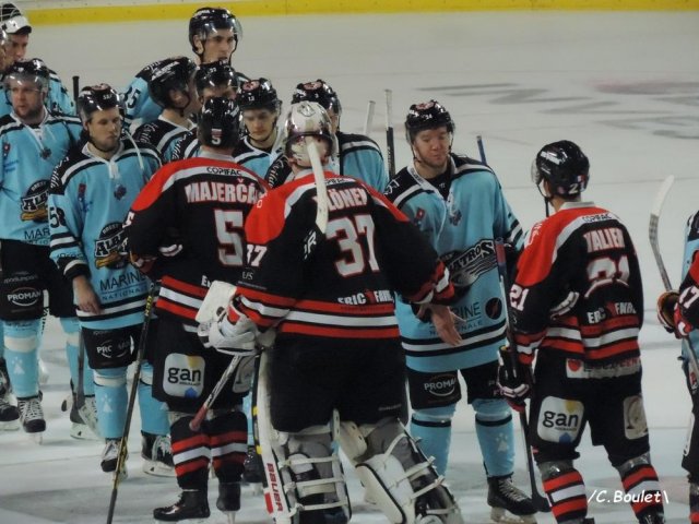 Photo hockey match Bordeaux - Brest  le 17/10/2015
