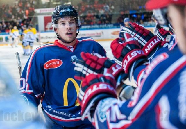 Photo hockey match Grenoble  - Rouen le 17/10/2015