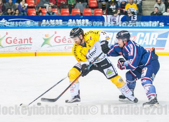 Photo hockey match Grenoble  - Rouen le 17/10/2015