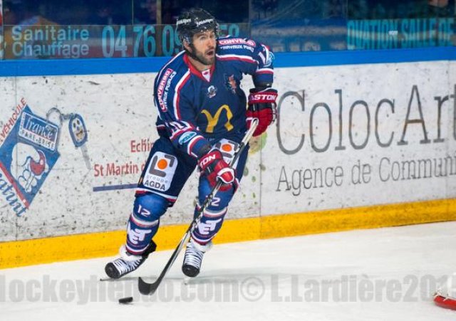 Photo hockey match Grenoble  - Rouen le 17/10/2015