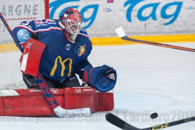 Photo hockey match Grenoble  - Rouen le 17/10/2015