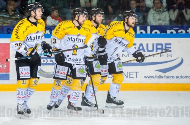 Photo hockey match Grenoble  - Rouen le 17/10/2015