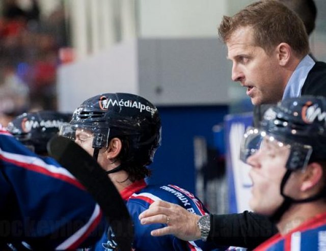 Photo hockey match Grenoble  - Rouen le 17/10/2015