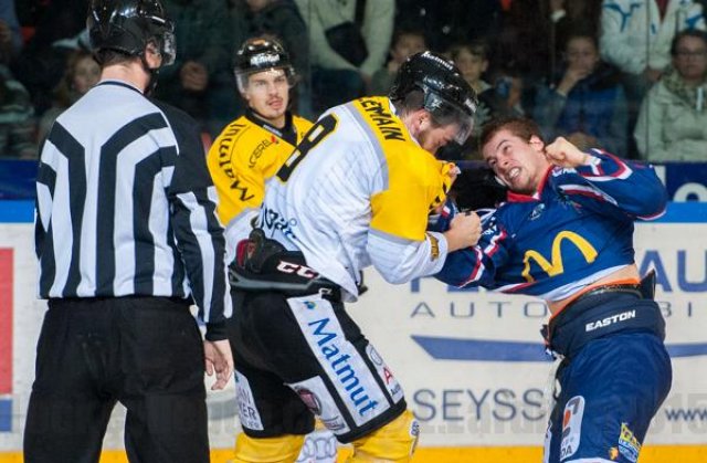 Photo hockey match Grenoble  - Rouen le 17/10/2015