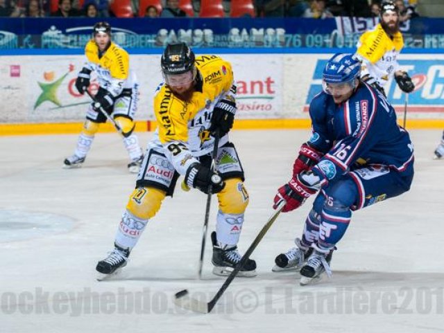 Photo hockey match Grenoble  - Rouen le 17/10/2015