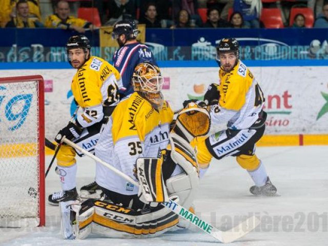 Photo hockey match Grenoble  - Rouen le 17/10/2015