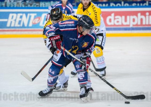 Photo hockey match Grenoble  - Rouen le 17/10/2015