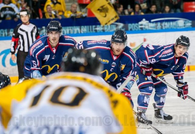 Photo hockey match Grenoble  - Rouen le 17/10/2015