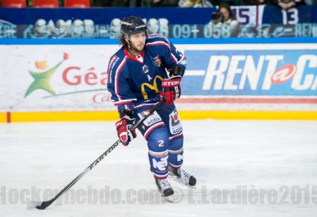 Photo hockey match Grenoble  - Rouen le 17/10/2015