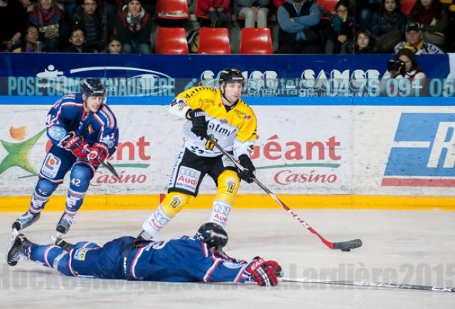 Photo hockey match Grenoble  - Rouen le 17/10/2015