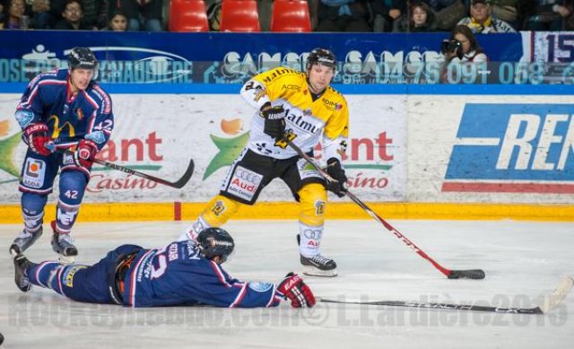 Photo hockey match Grenoble  - Rouen le 17/10/2015