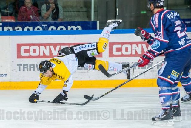 Photo hockey match Grenoble  - Rouen le 17/10/2015