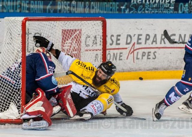Photo hockey match Grenoble  - Rouen le 17/10/2015